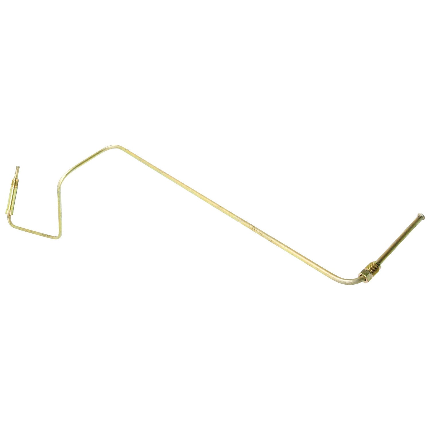 The Sparex Brake Pipe (Part No. S.64786) features multiple bends and fittings on each end, making it ideal for connecting to a brake pipe or integrating into a Zetor system.