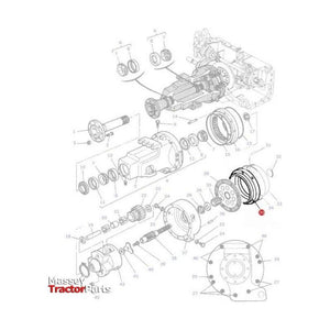 Massey Ferguson Brake Piston - 3617620M4 | OEM | Massey Ferguson parts | Brakes-Massey Ferguson-Actuators,Axles & Power Train,Brake Hardware,Brakes,Farming Parts,Tractor Parts