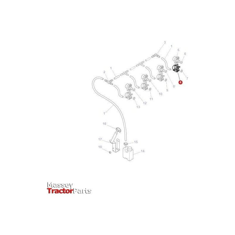 Massey Ferguson Breather Oil Recovery - 4355900M2 | OEM | Massey Ferguson parts | Tractor Spool Valves-Massey Ferguson-Breather Plugs,Caps & Plugs,Farming Parts,Hose Adaptors,Hydraulic Fluid Connectors,Hydraulics,Tractor Parts