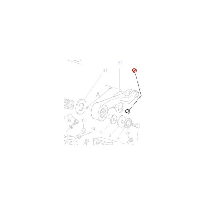 Bush - 3382419M2 - Massey Tractor Parts