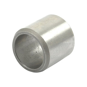 A cylindrical metallic spacer with a hollow center, featuring smooth surfaces and cleanly cut edges, resembling the precision-crafted Sparex Spindle Bush (Sparex Part No.S.57263).
