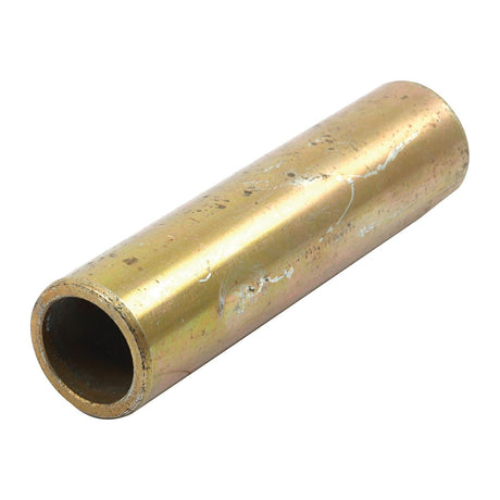 The Bush, Sparex Part No. S.66250 by Sparex, is a cylindrical metal pipe with a slightly worn golden surface showing signs of oxidation and scuff marks, resembling a rocker bracket.