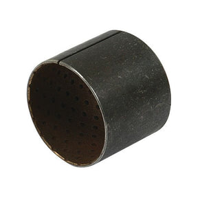 A black cylindrical metal spindle bush with a perforated interior surface, from the brand Sparex and often used in Ford New Holland machinery, available under Sparex Part No. S.66708.
