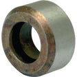 A cylindrical metal bearing, Bush - S.72475 from Sparex, measuring 47 x 26 x 24mm, exhibits signs of wear and rust on both its inner and outer rings. This component is integral to the load control shaft mechanism.