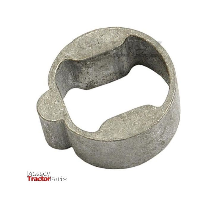 A silver metal part with an irregular circular shape and a hollow section in the center. The "Sparex" logo is visible in the bottom left corner, indicating it may be compatible with Massey or Deutz-Fahr machinery. This product is known as "Bush" and has the Sparex Part No.S.312036.