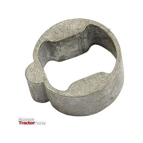 A silver metal part with an irregular circular shape and a hollow section in the center. The "Sparex" logo is visible in the bottom left corner, indicating it may be compatible with Massey or Deutz-Fahr machinery. This product is known as "Bush" and has the Sparex Part No.S.312036.