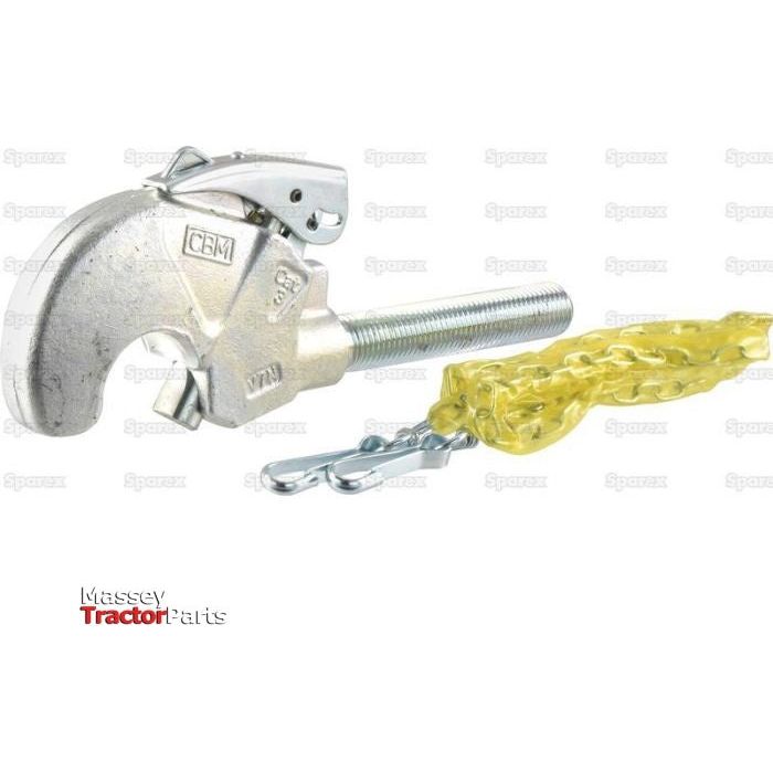 Top Link Forged Hook - Cat. 3, Thread size: M30 x 3.50 (Right Hand Thread)
 - S.140513 - Farming Parts