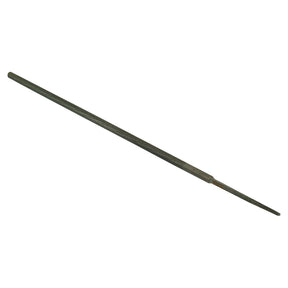 A slender, cylindrical chain saw file with a tapered end, measuring 1/4 inch in diameter by 8 inches in length, used for precision filing in metalworking or woodworking tasks; available as Sparex Part No. S.14969 under the brand name Sparex.