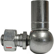 A CS Type Ball Joint from Sparex, featuring a metallic cylindrical component connected to spherical and hexagonal segments, compliant with DIN 71802 standards (Sparex Part No. S.51303).