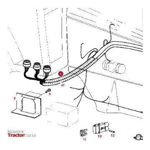 Fendt - Cable Kit - H816900040123 - Farming Parts
