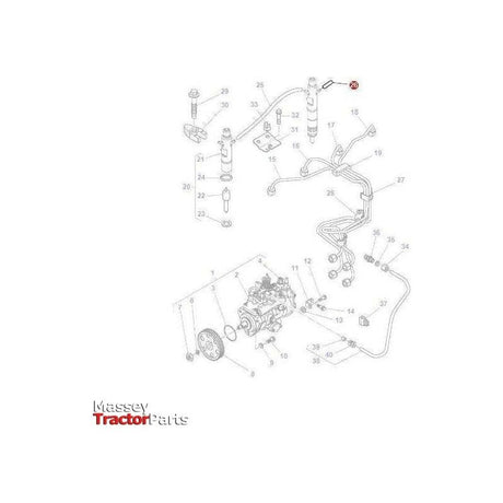 Massey Ferguson Cap - 4224801M1 | OEM | Massey Ferguson parts | Caps-Massey Ferguson-Engine & Filters,Engine Parts,Farming Parts,Filler Caps,Tractor Parts