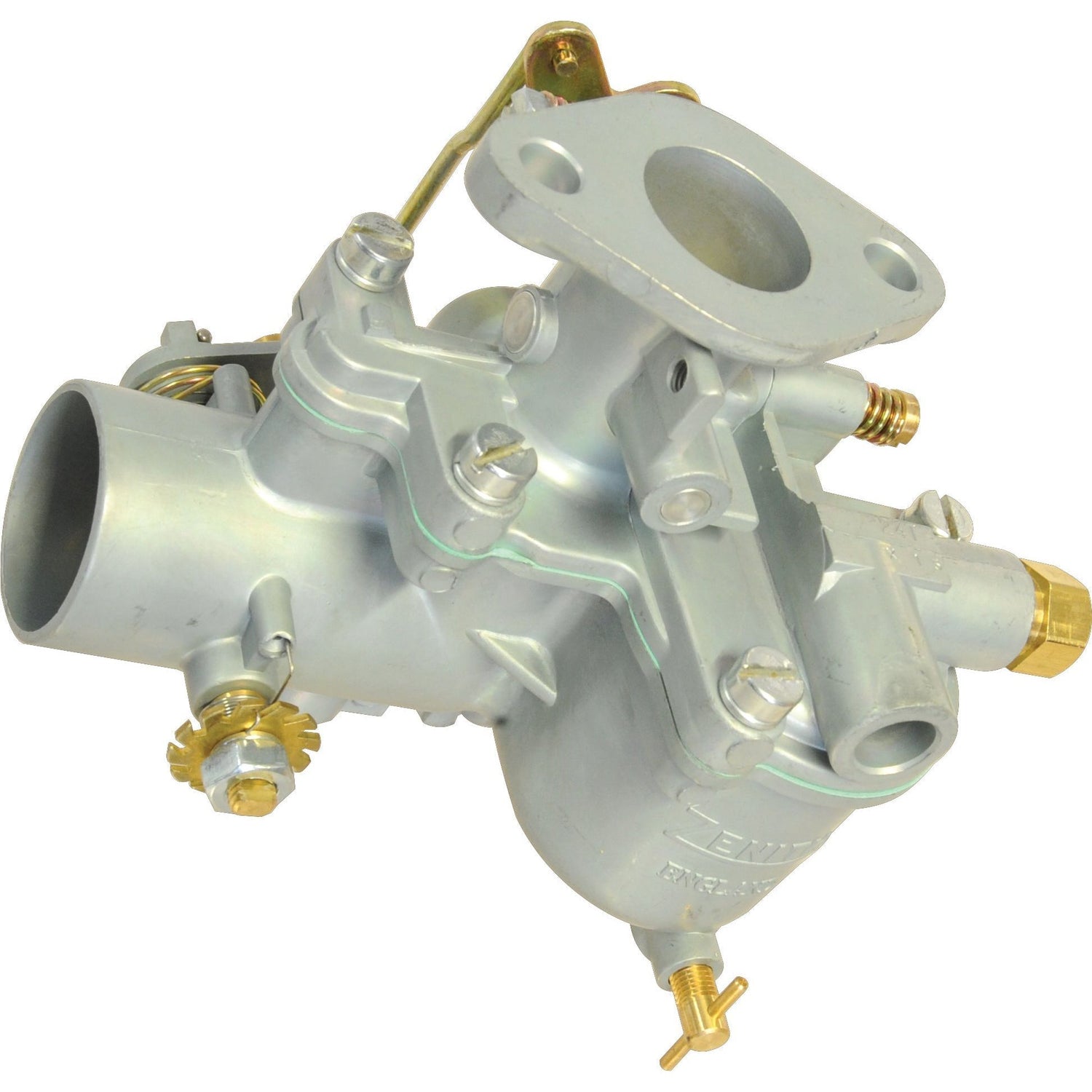 A Sparex Carburettor Gasket (Sparex Part No. S.43654) with various valves, tubes, and connections is shown against a white background.