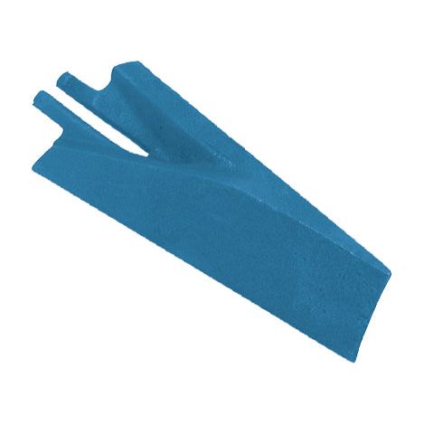 The "Cast Share Point" by Sparex is a blue plastic pry tool featuring a wedge-shaped design. It is ideal for opening electronic devices or handling delicate components without causing damage. This tool fits Overum SR and OE Reference standards, ensuring assured quality with Part No.S.77749 (RH & LH Thickness, 74601).