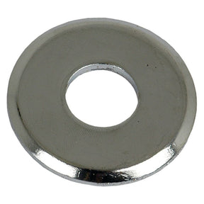 A Chrome Washer with a central circular hole, suitable for various tractor brands, available as Sparex Part No.S.40291 from the brand Sparex.