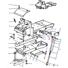 Clevis Pin - 3467766M1 - Massey Tractor Parts