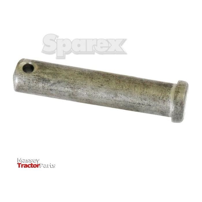 An Imperial Clevis Pin Ø5/16" x 1 1/4", featuring a hole on one end and a flat head on the other, labeled with "Sparex" and "Massey Tractor Parts" logos in the background.