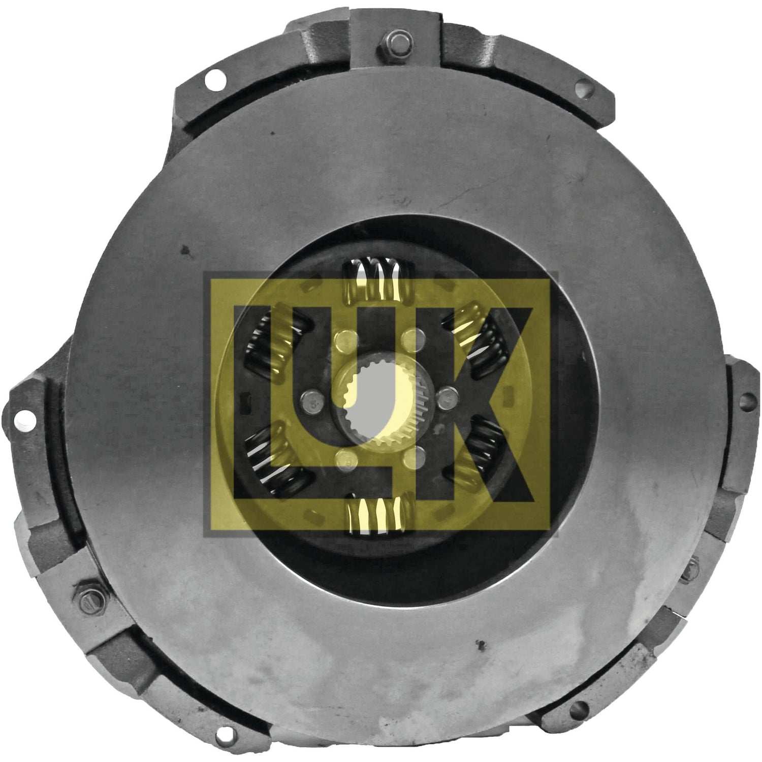 Image of a vehicle clutch plate with a "Sparex" brand logo overlaid in the center. The Clutch Cover Assembly - S.145212 features a 280mm cover and is black with visible springs and central components, encased in a durable cast iron housing.