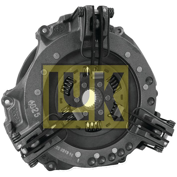 The Clutch Cover Assembly - S.145218 by Sparex features a transparent LuK logo overlay, a single cover, and a robust 280mm cast iron housing.