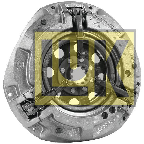The Clutch Cover Assembly - S.145420 from Sparex is an automotive pressure plate for a clutch system, featuring a cast iron housing with the manufacturer's logo prominently displayed in the center.