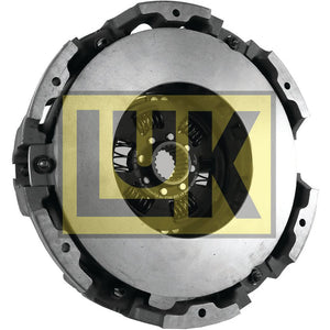 Image of a Sparex branded Clutch Cover Assembly - S.156475 part, including metal components and springs against a white background, showcasing its cover size.