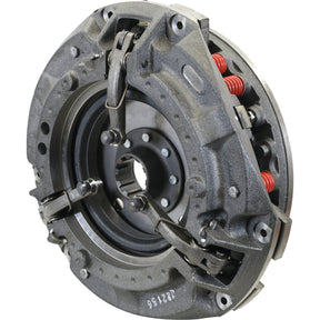 Close-up of the Clutch Cover Assembly - S.40679, featuring its cast iron housing, gear teeth, springs, and other internal components. The robust design is ideal for those in need of reliable parts like those offered by Sparex.