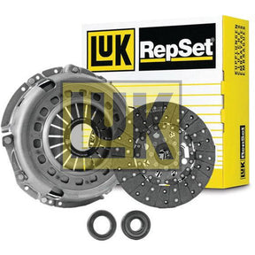 The Sparex Clutch Kit with Bearings - S.146737 includes a pressure plate, organic loose disc, release bearings, and comes in a branded box.