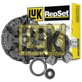 Sparex Clutch Kit with Bearings - S.146912 includes a torsion sprung clutch disc, pressure plate, and release bearing, displayed in front of the product box.