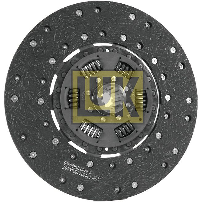 Image of a Sparex branded clutch plate (S.131168), suitable for automotive transmissions, with visible springs and friction material.