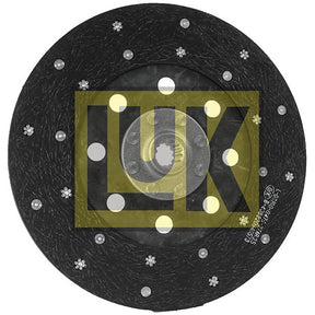 A black and silver automotive clutch disc, featuring a 280mm disc with organic lining material and the brand logo "Sparex" prominently displayed on it, known as the Clutch Plate - S.145651.