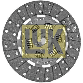 Image of a car's clutch disc with springs and friction material visible, commonly used in manual transmission systems. The part, labeled as "Clutch Plate - S.145655" and produced by Sparex, features an organic lining material and is torsion sprung for enhanced performance.