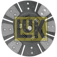 A 280mm Cerametallic vehicle clutch disc with visible springs and friction material, featuring the logo "Sparex" in the center, known as Clutch Plate - S.145657.