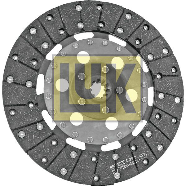 A circular automotive clutch plate with a central hub and friction material on the outer surface. The brand "Sparex" is visible in the center, and it features Spline 10 for enhanced compatibility. This product is identified as Clutch Plate - S.145659.