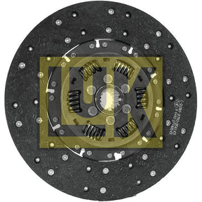 The Clutch Plate - S.145802, from the brand Sparex, is a circular automotive clutch disc with a central hub and several springs, featuring a torsion sprung design and organic lining material.