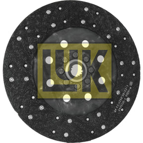 Close-up of a Sparex branded automotive clutch plate, model S.145851, for Renault CELTIS, highlighting the central hub and lining material with visible rivets.