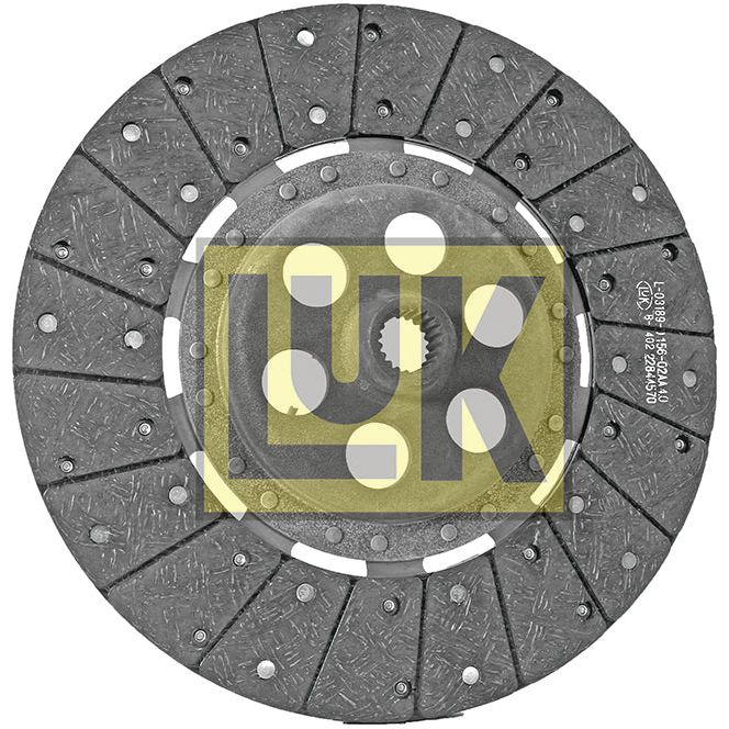 A clutch plate labeled with the "Sparex" logo in the center, featuring a circular pattern and precise spline design.