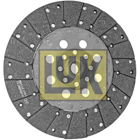 Image of an automobile clutch plate featuring a circular design with multiple holes, reinforced segments, and precise splines. The brand "Sparex" is prominently displayed in the center. This is the Clutch Plate - S.145936 model.