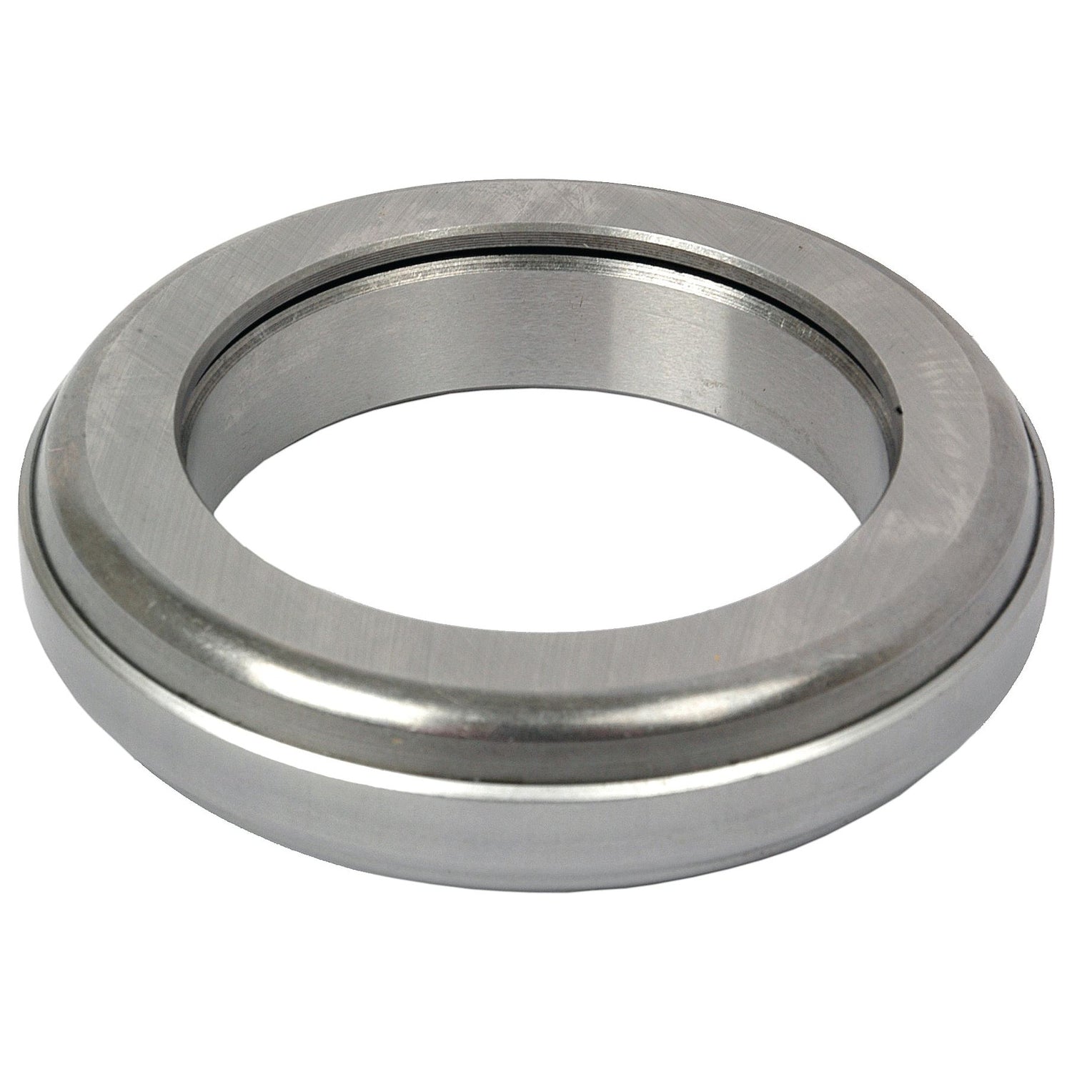 Close-up of a Sparex Clutch Release Bearing - S.19640, featuring a circular shape, smooth surfaces, and a central groove.