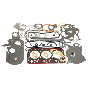 A selection of automotive gaskets and seals, including the Complete Gasket Set - 3 Cyl. (8035.01) from Sparex (Part No. S.62078), is laid out on a white background.
