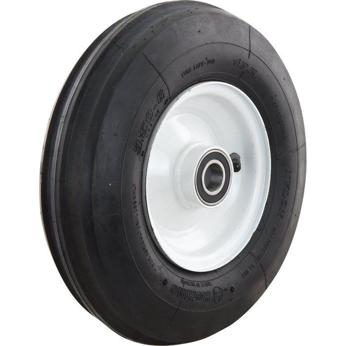 Complete Wheel, 3.50 - 6, 6'', 4PR, 3 Rib - Sparex Part S.21394