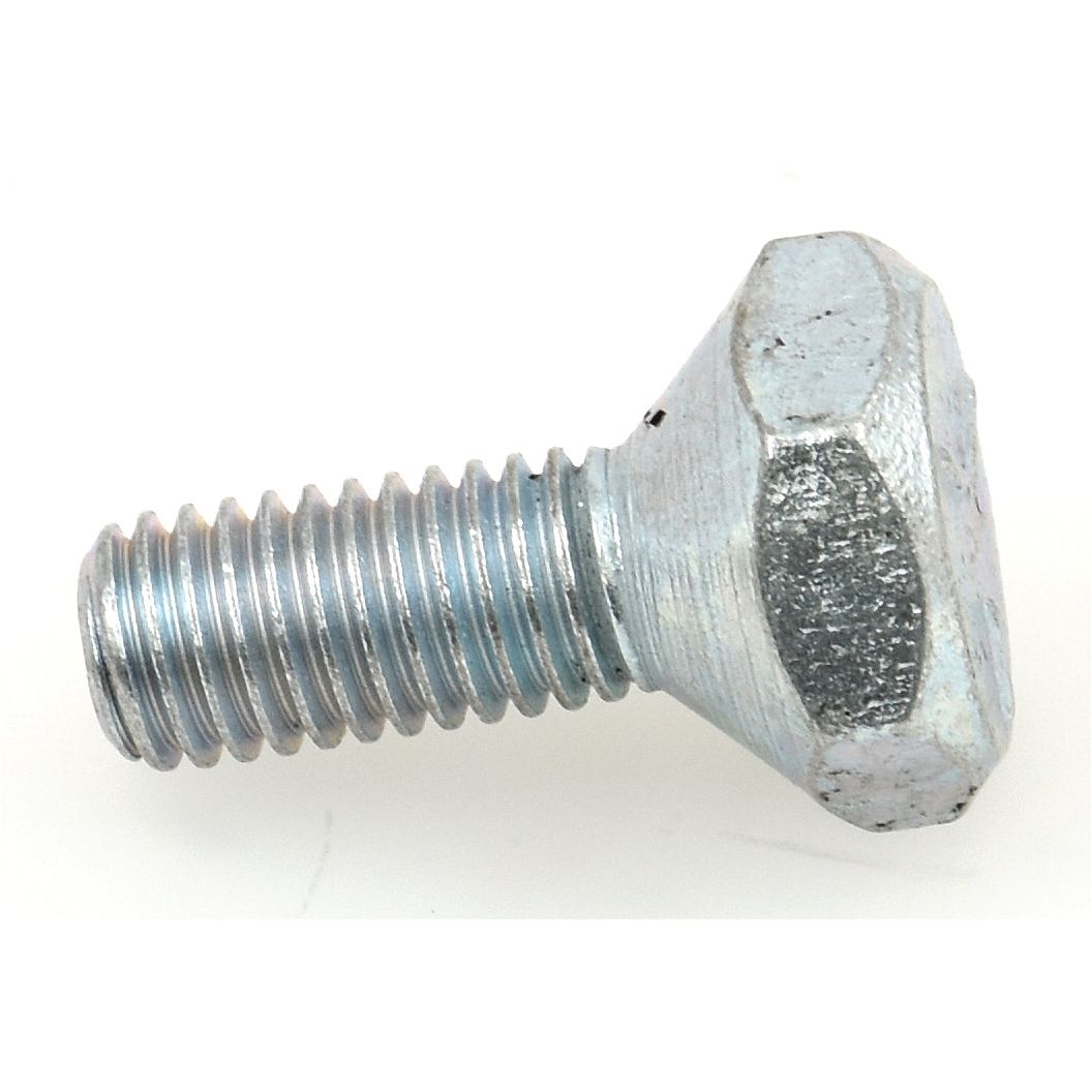 A close-up image of a metal hex bolt with a partially threaded shaft, identified as Sparex Cone Wheel Bolt, 1/2'' x 1 3/4'' (UNC), lying on a white background.