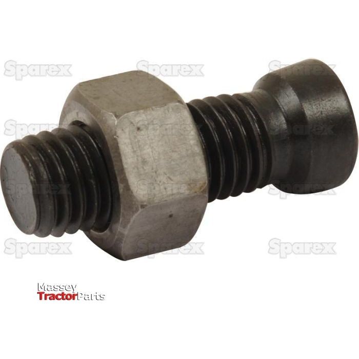 Conical Head Bolt 1 Flat with Nut (TC1M), Size: 16 x 75mm (25 pcs. Box)
 - S.149396 - Farming Parts