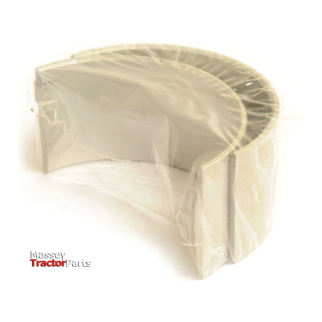 A pair of Conrod Bearings +0.020'' (0.50mm), wrapped in clear plastic, set on a white background. The text "Sparex" is partially visible at the bottom left corner. These parts are compatible with Sisu Diesel engines and the engine model 310 from Valmet & Valtra, identified by Sparex Part No.S.110937.