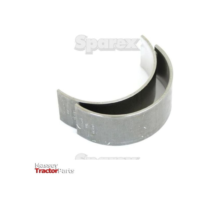 A close-up image of a metallic tractor part labeled "Sparex" and "Massey Tractor Parts." The cylindrical component, specifically the Conrod Bearing +0.030'' (0.75mm) Pair (Sparex Part No.S.72110), is reminiscent of high-quality parts used in John Deere machinery.