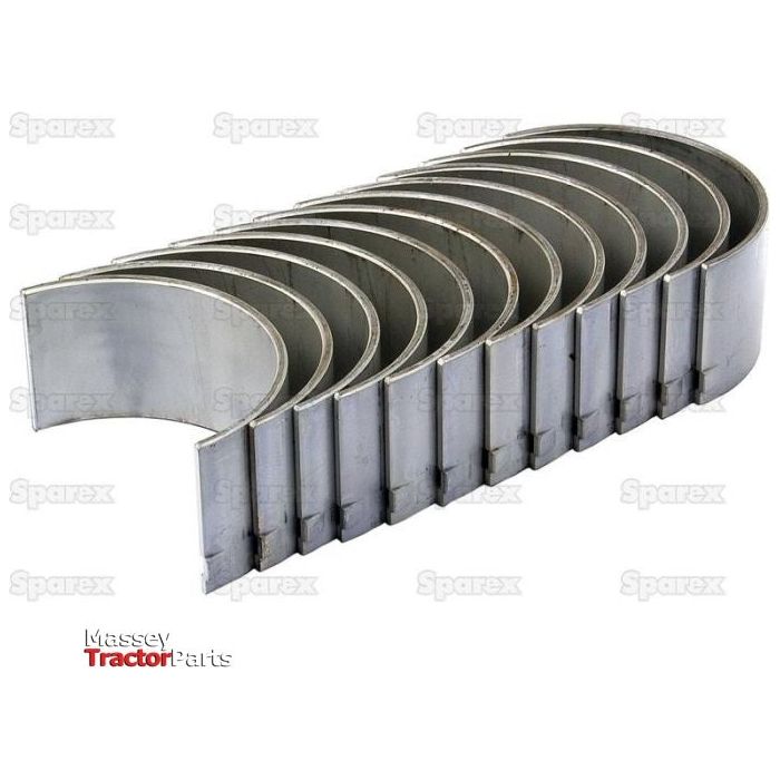 A set of Conrod Bearing +0.010'' (0.25mm) Shells, neatly stacked and branded with Sparex, indicated as Sparex Part No.S.40328 and perfect for inclusion on your next build list.