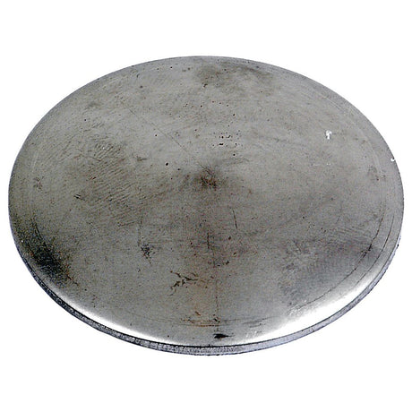 A 2-inch Core Plug (Dished Type - Mild Steel) by Sparex, with a smooth surface and some minor scratches. Sparex Part No.S.19177