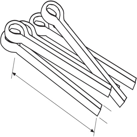 Cotter Pin,⌀2.5 x 20mm
 - S.1495 - Farming Parts