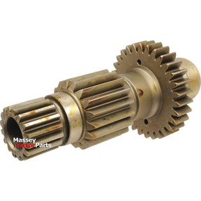 A metal gear assembly with multiple teeth and a cylindrical base features the text "Massey Tractor Parts" on the lower left of the gear. This indicates that it may be a Transmission Countershaft Gear, specifically Sparex Part No. S.69284, suitable for Ford / New Holland models and branded by Sparex.