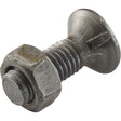 Countersunk Head Bolt 2 Nibs With Nut (TF2E) - M12 x 50mm, Tensile strength 8.8 (10 pcs. Agripak)
 - S.20793 - Farming Parts