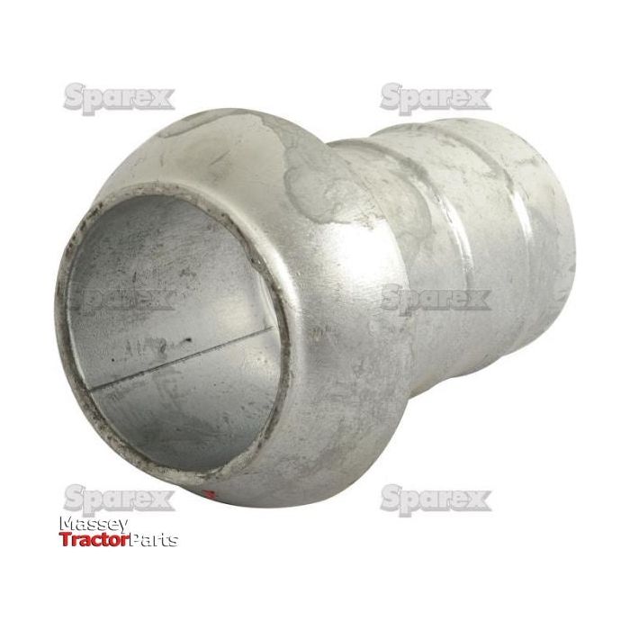 Coupling with Hose End - Male 2'' (50mm) x2'' (50mm) (Galvanised) - S.103156 - Farming Parts