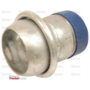 Coupling with Threaded End - Male 6'' (150mm) x 6''  (Galvanised) - S.115065 - Farming Parts